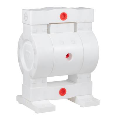 Industrie chimique pompe à double diaphragme à fonctionnement aérien avec matériau de diaphragme PTFE