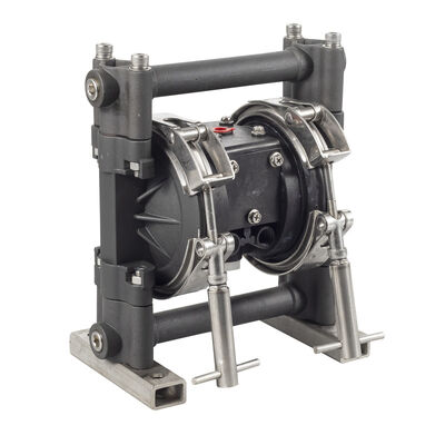 Pompe à membrane pneumatique résistante à la corrosion avec une capacité de 40 GPM / 150 L/min et une pression d'air de 8,3 bars