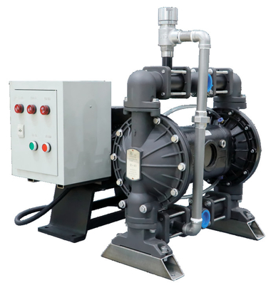 Pompes à diaphragme conduites électriques de moteur pouce de 1-1/2 » pour le fluide corrosif