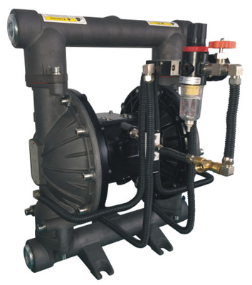 1&quot; pompe à diaphragme d'air de téflon pour la poudre pneumatique pour déplacer le solide en vrac