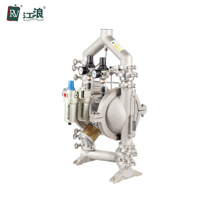 Pompe à diaphragme pneumatique de 1,5 pouces pour le produit chimique de transfert de poudre