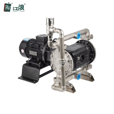 1&quot; transfert liquide électrique de pompe à diaphragme de double d'air d'acier inoxydable