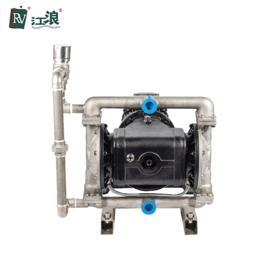 1&quot; transfert liquide électrique de pompe à diaphragme de double d'air d'acier inoxydable