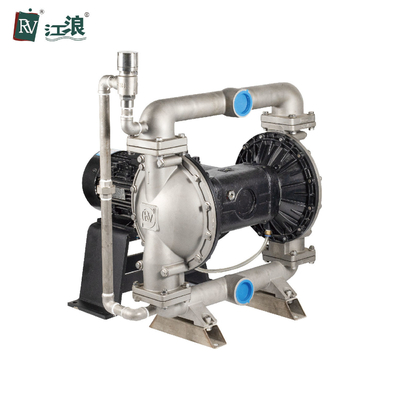2&quot; pompe résistante chimique électrique liquide acide de pompe à diaphragme
