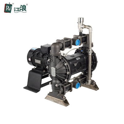 1 - pompe à diaphragme actionnée électrique de 1/2 » entraînée par un moteur électrique avec le corps en aluminium
