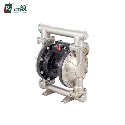 Pompe à membrane pneumatique en acier inoxydable Transfert de poudre 1&quot;