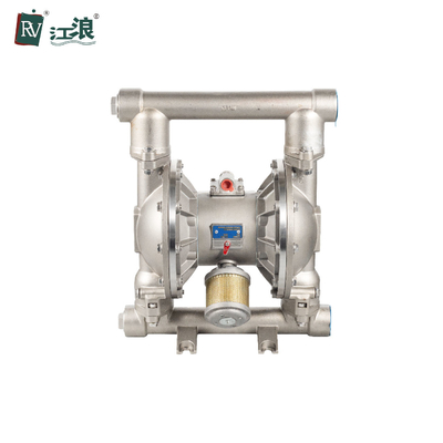 Pompe pneumatique à diaphragme d'acier inoxydable 1/2 pouce pour le transfert acide fort d'alcali