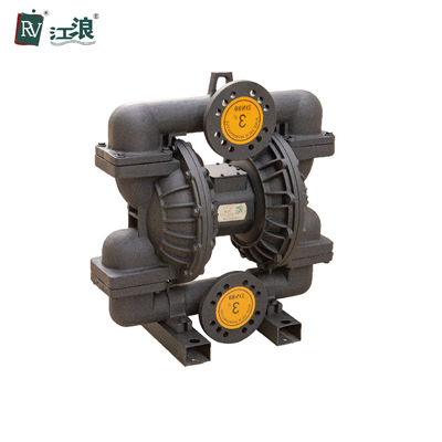 Pompe à diaphragme pneumatique de fonte ductile de 3 pouces à haute viscosité pour le transfert des eaux usées