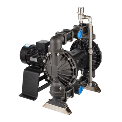 Pompes à diaphragme moteur avec siège de soupape en acier inoxydable 304 et puissance moteur de 3 kW