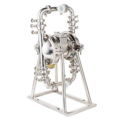 Pompes pneumatiques à diaphragme 120 psi 40 gpm pour le traitement des eaux usées