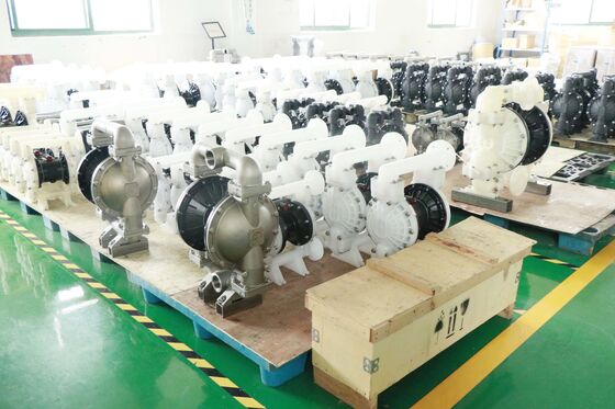 Pompes à double diaphragme pneumatiques sanitaires de 2 pouces avec certificat alimentaire