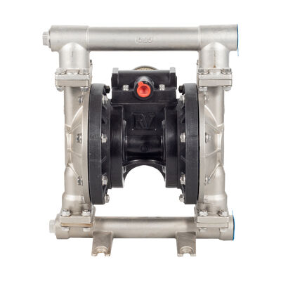 Pompes à vide à mini-diaphragme Pneumatique sans huile avec 120 psi Pression maximale 40 gpm Débit maximal et diaphragme en PTFE pour le traitement des eaux usées