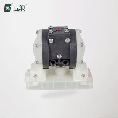 Pompe à membrane pneumatique en PVDF de 1/4 pouce pour produits chimiques acides forts