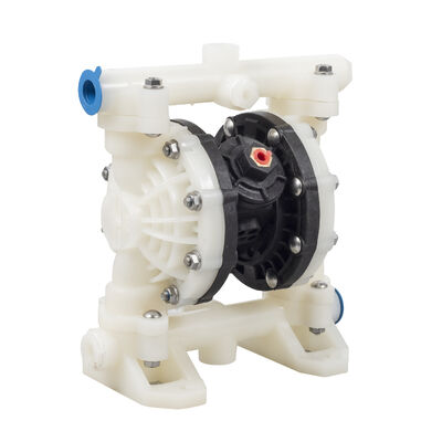 Pompe à membrane pneumatique RV en plastique avec membrane en PTFE et matériau PP et pression maximale de 100 psi