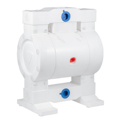 Pompes à diaphragme pneumatique PTFE à basse pression personnalisable pour l'industrie chimique des eaux usées