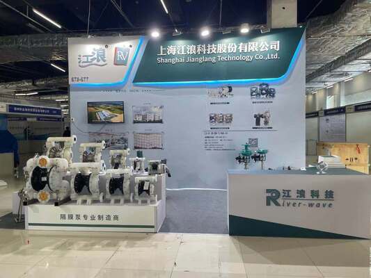 Pompe à diaphragme pneumatique en aluminium pour le traitement des eaux usées