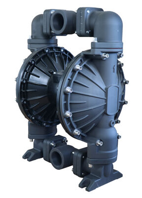 Pompes à double diaphragme pneumatiques en aluminium de 2 pouces 120 psi Grand débit pour l'usinage et le traitement des eaux usées