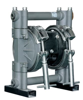 Pompe à membrane pneumatique en aluminium de 3/8 pouce, directement de l'usine, pour le transfert d'encre et la manipulation de fluides