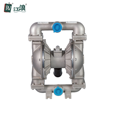 Fluide pneumatique de pompe à diaphragme d'air d'acier inoxydable de 2 pouces manipulant 570 LPM