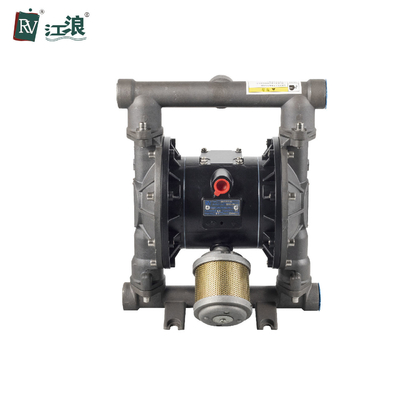 Membranes en aluminium de 1 de pouce Santoprene de double double de diaphragme conception de compresseur