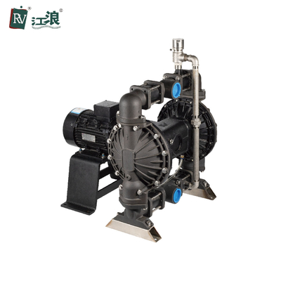 Double pompe à diaphragme actionnée par moteur électrique pour le revêtement de peinture 2 pouces