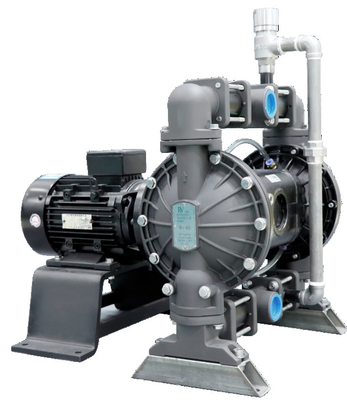 Pompes à diaphragme conduites électriques de moteur pouce de 1-1/2 » pour le fluide corrosif