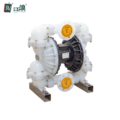 Produit chimique de pompe à diaphragme de polypropylène de 3 pouces avec la connexion de bride