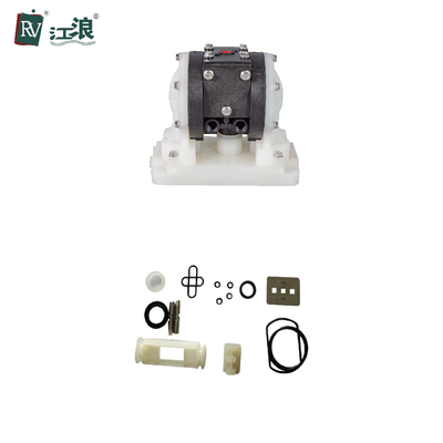 1/4" pompe à diaphragme pneumatique en plastique pour la miniature de basse pression d'eaux d'égout