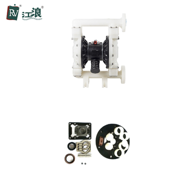 Pouce pneumatique 40mm de la pompe à diaphragme de PVDF Kynoar 1,5 usine chimique de 120 livres par pouce carré