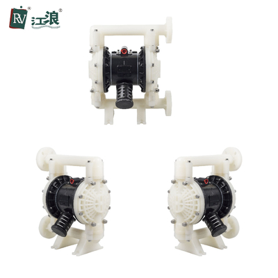 1&quot; pompe à diaphragme en plastique PVDF pour le transfert liquide chimique 40gpm