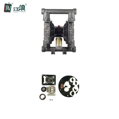 2&quot; pompe à diaphragme pneumatique pour la peinture avec l'aluminium de membranes de Santoprene