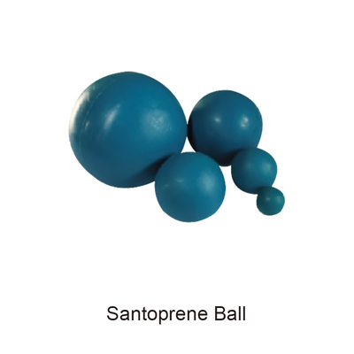 3/4&quot; 1&quot; double pompe à diaphragme partie la boule de Santoprene
