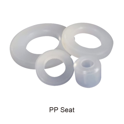 1&quot; 2&quot; 3&quot; boule électrique Seat des pièces pp de pompe à diaphragme