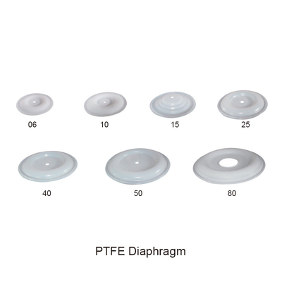 Pièces pneumatiques de pompe à diaphragme du diaphragme PTFE doubles
