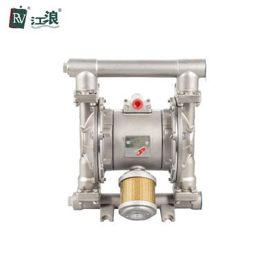 Manipulation liquide pneumatique de système de pompe à diaphragme d'acier inoxydable de 2 pouces