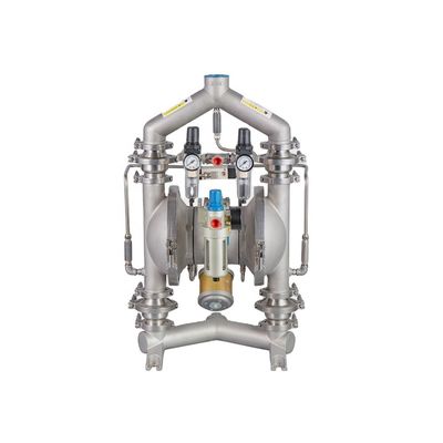 Pompes à diaphragme pneumatique noir clair avec débit de 192 L/M pour le transport de puissance