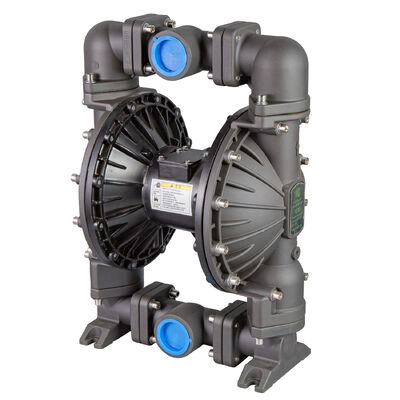 Pompe à membrane pneumatique en aluminium de 2 pouces, à fonctionnement pneumatique, avec un débit de 570 L/min et une pression maximale de 8,4 bars