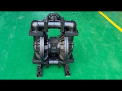 pompe à diaphragme pneumatique d'alliage d'aluminium de 3 pouces rv double